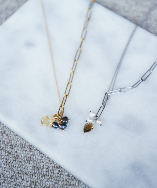 LAYMEE(レイミー)の「Ponia 2way necklace / ポニア2wayネックレス(ネックレス・レディース・シルバー/ゴールド・FREE)」の10枚目の写真