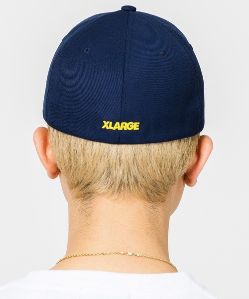 XLARGE（エクストララージ）の「XLARGE BASEBALLCAP（キャップ・メンズ・ネイビー/ブラウン/オリーブ/バーガンディー・M/L）」の8枚目の写真
