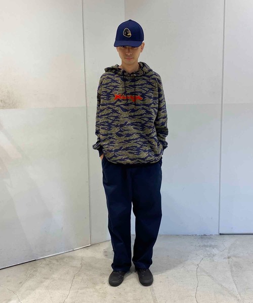XLARGE（エクストララージ）の「XLARGE BASEBALLCAP（キャップ・メンズ・ネイビー/ブラウン/オリーブ/バーガンディー・M/L）」の18枚目の写真