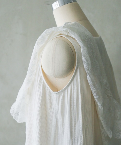 Ameri VINTAGE - 20日までお取り置き         スカラップ レース ブラウス ホワイト 楽天市場】ブラウス レース 刺繍 シャツ レディース ボート