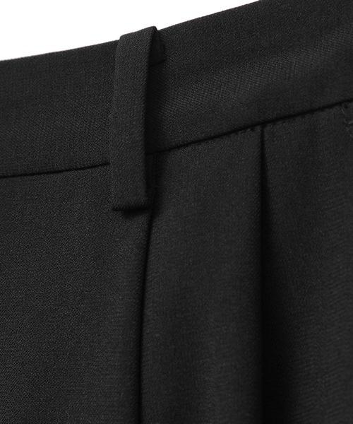 CLANE（クラネ）の「【CLANE(クラネ)】ベーシックタックパンツ /BASIC TUCK PANTS 11110-7002（その他パンツ・レディース・ブルー/ブラック/オレンジ・0/1）」の5枚目の写真
