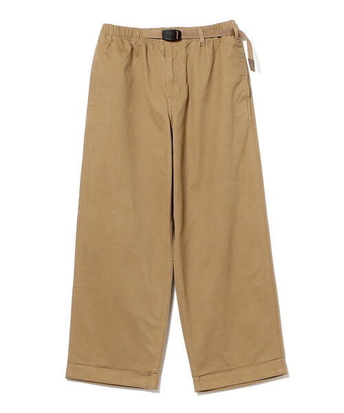 BEAMS BOY（ビームスボーイ）の「GRAMICCI × BEAMS BOY / 別注 太チノパンツ 21FW（チノパンツ・レディース・ベージュ/ブラック・ONE SIZE）」の18枚目の写真