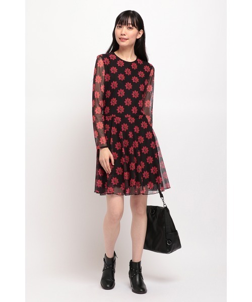Desigual(デシグアル)の「ワンピース長袖 KRISTAL(ワンピース・レディース・ブラック・2L/SS/S/M/L)」の7枚目の写真