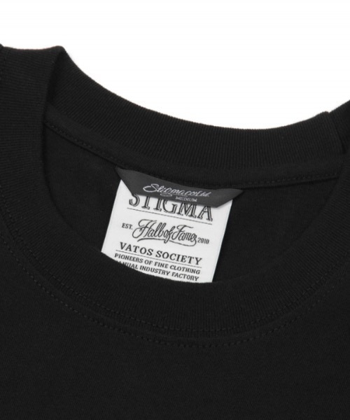 STIGMA（スティグマ）の「【STIGMA 】ストラグル スタンダードフィットティーシャツ / STRUGGLE STANDARD FIT T-SHIRTS（Tシャツ/カットソー・メンズ・ブラック/アイボリー・MEDIUM/X-LARGE/LARGE）」の10枚目の写真