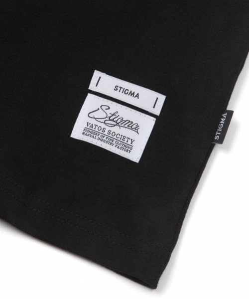 STIGMA（スティグマ）の「【STIGMA 】ストラグル スタンダードフィットティーシャツ / STRUGGLE STANDARD FIT T-SHIRTS（Tシャツ/カットソー・メンズ・ブラック/アイボリー・MEDIUM/X-LARGE/LARGE）」の12枚目の写真