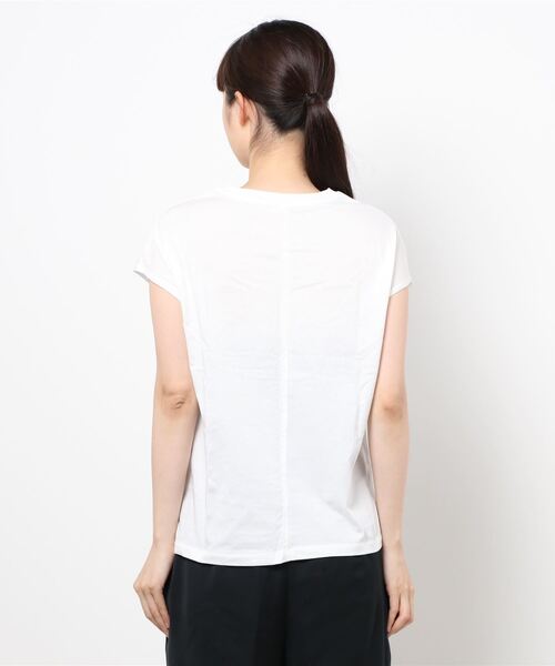 PUAL CE CIN(ピュアルセシン)の「オーガニックコットンフレンチスリーブT(Tシャツ/カットソー・レディース・チャコールグレー/ブラック/オフホワイト・FREE)」の15枚目の写真