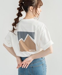 OUTDOOR PRODUCTS アウトドアプロダクツ グラフィック 80年代 レトロ バックロゴ 半袖 プリントTEE
