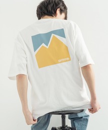 OUTDOOR PRODUCTS アウトドアプロダクツ グラフィック 80年代 レトロ バックロゴ 半袖 プリントTEE