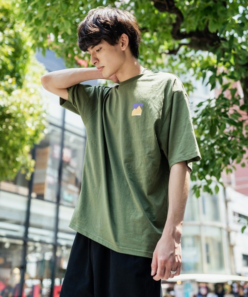 OUTDOOR PRODUCTS(アウトドアプロダクツ)の「OUTDOOR PRODUCTS アウトドアプロダクツ グラフィック 80年代 レトロ バックロゴ 半袖 プリントTEE(Tシャツ/カットソー・メンズ・ホワイト/ブラック/ネイビー/ブルー/グリーン/ホワイト系/ホワイト系1/ブラック系・M/L/XL)」の17枚目の写真