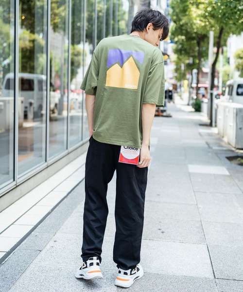 OUTDOOR PRODUCTS(アウトドアプロダクツ)の「OUTDOOR PRODUCTS アウトドアプロダクツ グラフィック 80年代 レトロ バックロゴ 半袖 プリントTEE(Tシャツ/カットソー・メンズ・ホワイト/ブラック/ネイビー/ブルー/グリーン/ホワイト系/ホワイト系1/ブラック系・M/L/XL)」の18枚目の写真