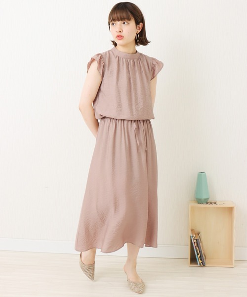 セール R Nプチハイネック フリル袖ワンピース ワンピース Libelle More リベル モア のファッション通販 Zozotown