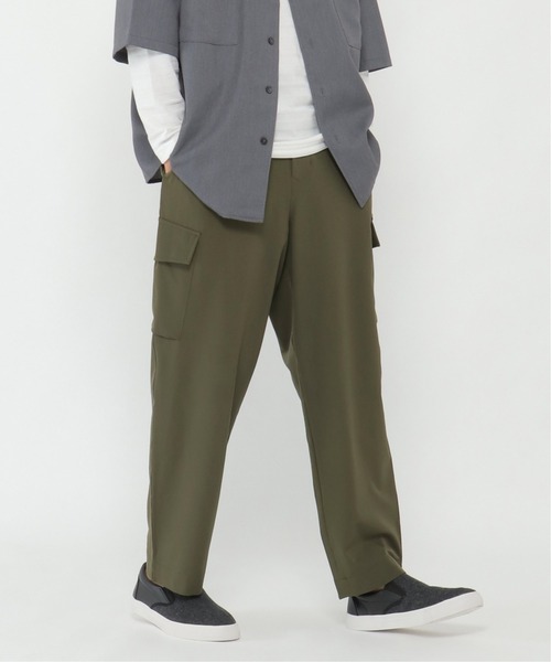 ikka（イッカ）の「ストレッチ冷感イージーカーゴパンツ（カーゴパンツ