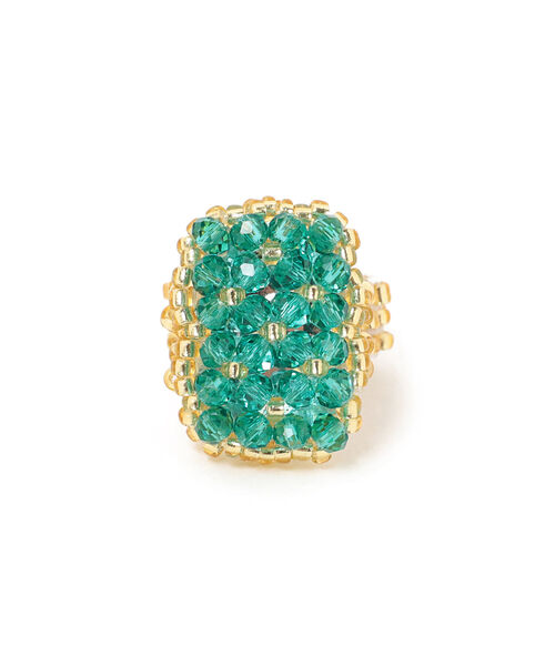 Ray BEAMS(レイビームス)の「designsix LONDON / Gem リング(リング・レディース・レッド/グレー/ピンク/グリーン/ブルー・ONE SIZE)」の18枚目の写真