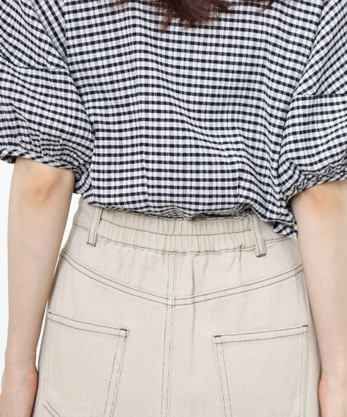 archives（アルシーヴ）の「デニムロングスカート（デニムスカート・レディース・ネイビー/アイボリー/ブラック・MEDIUM）」の20枚目の写真