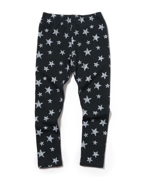 SHOO・LA・RUE（シューラルー）の「◆【90-130cm】スパンフライスレギンス（その他パンツ・キッズ・ブラック/アイボリー系/ブラック系/ライトグリーン系/ブラック系2・09/10/11/12/13）」の2枚目の写真