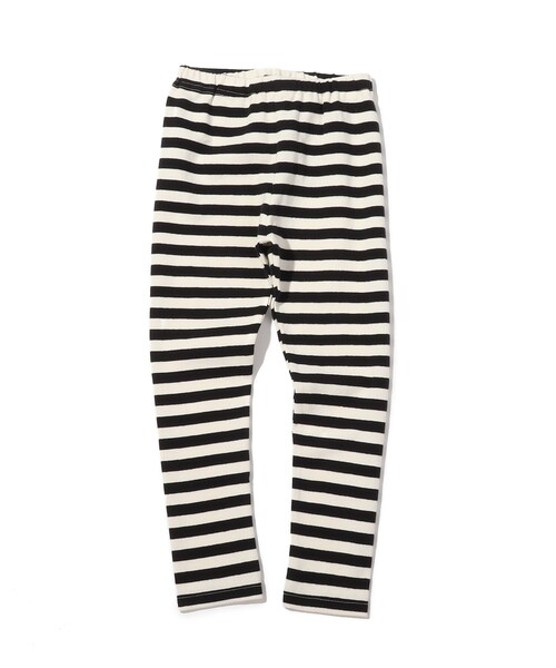 SHOO・LA・RUE（シューラルー）の「◆【90-130cm】スパンフライスレギンス（その他パンツ・キッズ・ブラック/アイボリー系/ブラック系/ライトグリーン系/ブラック系2・09/10/11/12/13）」の3枚目の写真