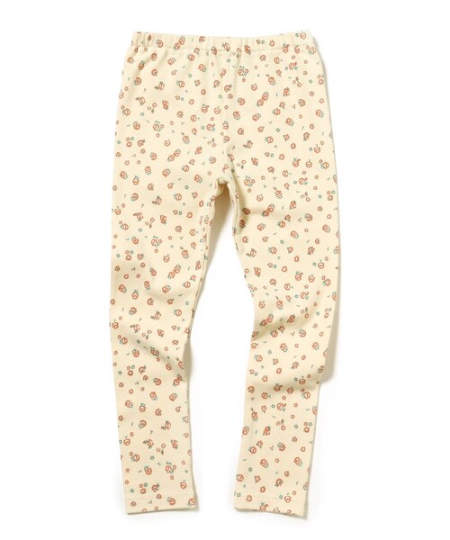 SHOO・LA・RUE（シューラルー）の「◆【90-130cm】スパンフライスレギンス（その他パンツ・キッズ・ブラック/アイボリー系/ブラック系/ライトグリーン系/ブラック系2・09/10/11/12/13）」の4枚目の写真