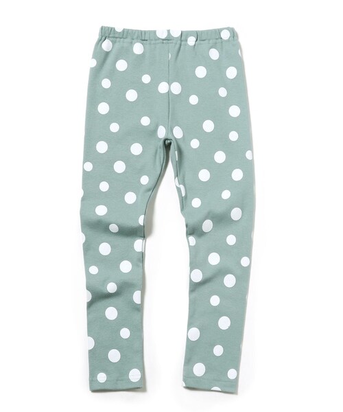 SHOO・LA・RUE（シューラルー）の「◆【90-130cm】スパンフライスレギンス（その他パンツ・キッズ・ブラック/アイボリー系/ブラック系/ライトグリーン系/ブラック系2・09/10/11/12/13）」の5枚目の写真