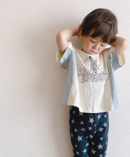 SHOO・LA・RUE（シューラルー）の「◆【90-130cm】スパンフライスレギンス（その他パンツ・キッズ・ブラック/アイボリー系/ブラック系/ライトグリーン系/ブラック系2・09/10/11/12/13）」の6枚目の写真