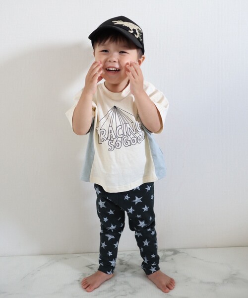 SHOO・LA・RUE（シューラルー）の「◆【90-130cm】スパンフライスレギンス（その他パンツ・キッズ・ブラック/アイボリー系/ブラック系/ライトグリーン系/ブラック系2・09/10/11/12/13）」の13枚目の写真