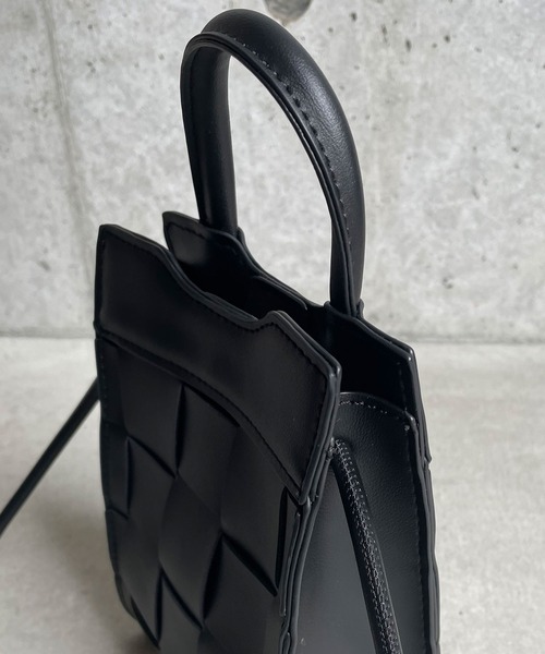 rectangle（レクタングル）の「メッシュショルダーバッグ（ショルダーバッグ・レディース・ブラック/グリーン/ベージュ/アイボリー/イエロー/ブラウン・FREE）」の19枚目の写真