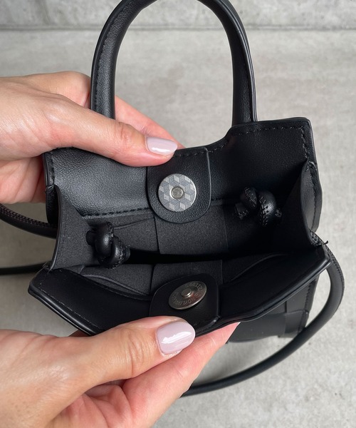 rectangle（レクタングル）の「メッシュショルダーバッグ（ショルダーバッグ・レディース・ブラック/グリーン/ベージュ/アイボリー/イエロー/ブラウン・FREE）」の16枚目の写真