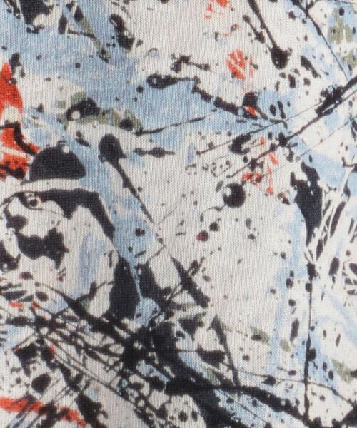 green label relaxing(グリーンレーベルリラクシング)の「<green label relaxing> ジャクソンポロック Tee Ⅰ Tシャツ(Tシャツ/カットソー・メンズ・ナチュラル/ブラック・L/M/XL/S)」の15枚目の写真