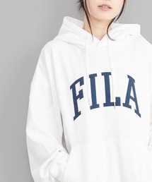 FILA | 【FILA/フィラ】WEB限定 カレッジロゴ ビックシルエット スウェット パーカー フーディー(パーカー)