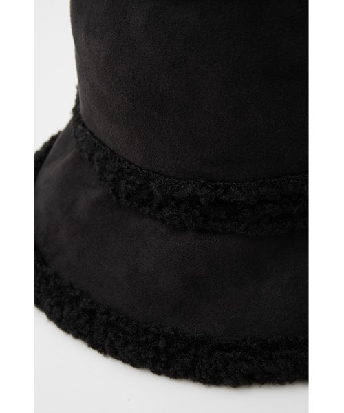 SLY（スライ）の「F MOUTON 2WAY BUCKET HAT ムートン バケット ハット（ハット・レディース・キャメル/ブラック・FREE）」の11枚目の写真