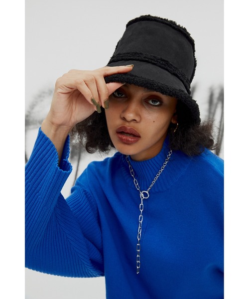 SLY（スライ）の「F MOUTON 2WAY BUCKET HAT ムートン バケット