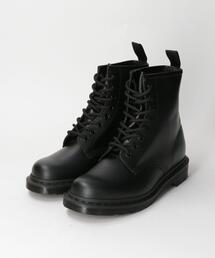 Dr. Martens | ＜Dr.Martens（ドクターマーチン）＞MONO 8ホール レザーブーツ(ブーツ)