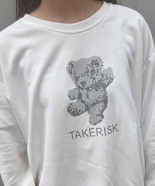 titty＆Co. PETIT（ティティアンドコープティ）の「【titty&Co.PETIT】キラくまスウェットTee（Tシャツ/カットソー・レディース・ホワイト系その他/ブラック系その他2/ホワイト系その他2/ブラック系その他・FREE）」の7枚目の写真