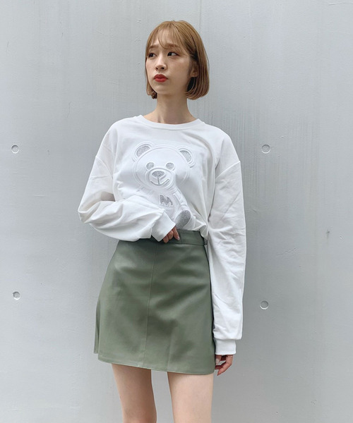 titty＆Co. PETIT（ティティアンドコープティ）の「【titty&Co.PETIT】キラくまスウェットTee（Tシャツ/カットソー・レディース・ホワイト系その他/ブラック系その他2/ホワイト系その他2/ブラック系その他・FREE）」の17枚目の写真