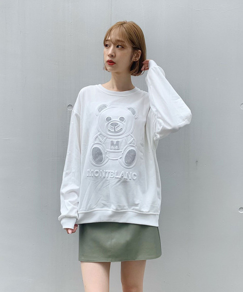 titty＆Co. PETIT（ティティアンドコープティ）の「【titty&Co.PETIT】キラくまスウェットTee（Tシャツ/カットソー・レディース・ホワイト系その他/ブラック系その他2/ホワイト系その他2/ブラック系その他・FREE）」の16枚目の写真