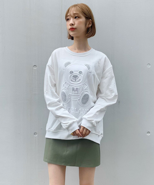titty＆Co. PETIT（ティティアンドコープティ）の「【titty&Co.PETIT】キラくまスウェットTee（Tシャツ/カットソー・レディース・ホワイト系その他/ブラック系その他2/ホワイト系その他2/ブラック系その他・FREE）」の15枚目の写真