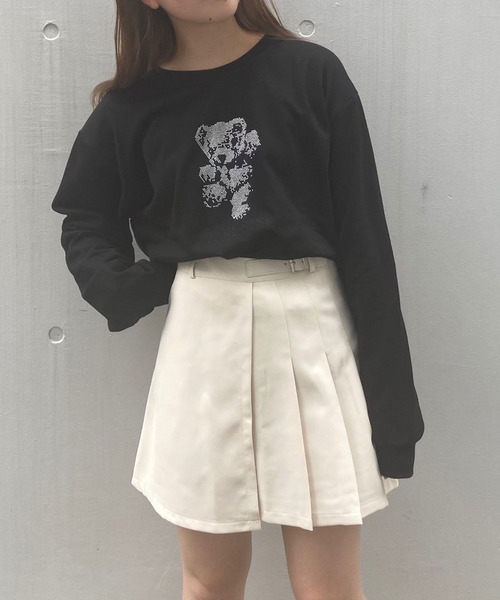 titty＆Co. PETIT（ティティアンドコープティ）の「【titty&Co.PETIT】キラくまスウェットTee（Tシャツ/カットソー・レディース・ホワイト系その他/ブラック系その他2/ホワイト系その他2/ブラック系その他・FREE）」の14枚目の写真