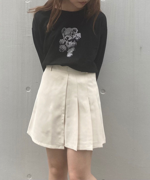 titty＆Co. PETIT（ティティアンドコープティ）の「【titty&Co.PETIT】キラくまスウェットTee（Tシャツ/カットソー・レディース・ホワイト系その他/ブラック系その他2/ホワイト系その他2/ブラック系その他・FREE）」の13枚目の写真