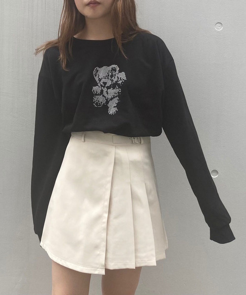 titty＆Co. PETIT（ティティアンドコープティ）の「【titty&Co.PETIT】キラくまスウェットTee（Tシャツ/カットソー・レディース・ホワイト系その他/ブラック系その他2/ホワイト系その他2/ブラック系その他・FREE）」の12枚目の写真