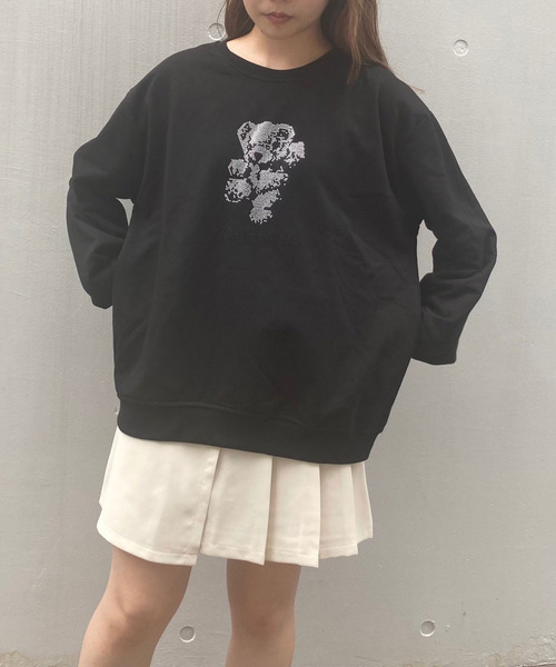 titty＆Co. PETIT（ティティアンドコープティ）の「【titty&Co.PETIT】キラくまスウェットTee（Tシャツ/カットソー・レディース・ホワイト系その他/ブラック系その他2/ホワイト系その他2/ブラック系その他・FREE）」の11枚目の写真
