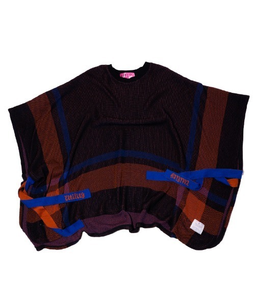 EFFECTEN（エフェクテン）の「mcg2937-St. Pitts knit poncho セントピッツニットポンチョ（ポンチョ・メンズ・ブラック系その他・FREE）」の18枚目の写真