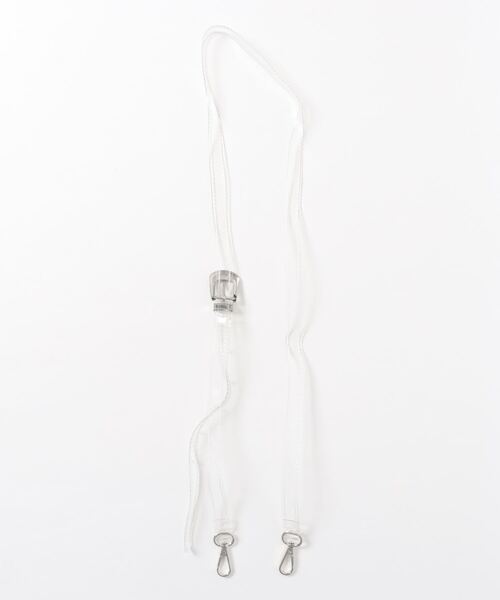 SPINNS（スピンズ）の「ウエスタンバックルデザイン ショルダーストラップ（スマホグッズ・レディース・クリア/ブラック・ONESIZE）」の3枚目の写真