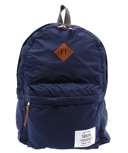 LBC(エルビーシー)の「レジスタントソレイユリュック(バックパック/リュック・レディース・ブラック/レッド/ネイビー/ベージュ/イエロー/オフホワイト/ワインレッド/グレー・ONE SIZE)」の6枚目の写真