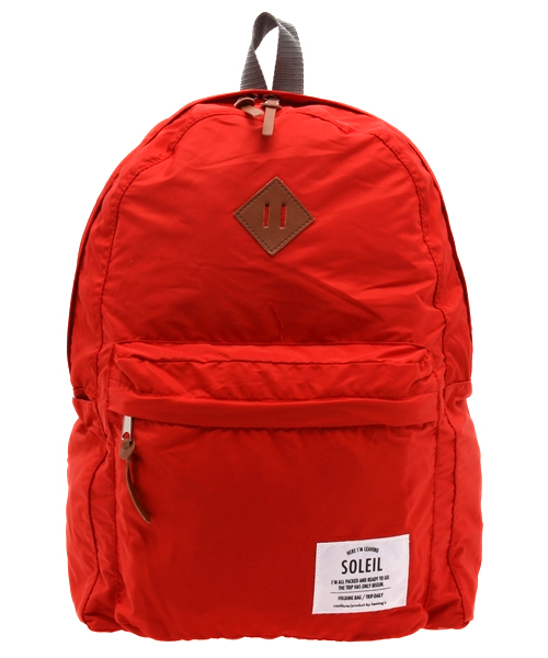 LBC(エルビーシー)の「レジスタントソレイユリュック(バックパック/リュック・レディース・ブラック/レッド/ネイビー/ベージュ/イエロー/オフホワイト/ワインレッド/グレー・ONE SIZE)」の8枚目の写真