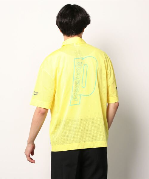 Reebok（リーボック）の「プリンス ポロシャツ / Prince Polo Shirt（ポロシャツ・メンズ・ミント/イエロー・LARGE/MEDIUM/X-SMALL/XXX-LARGE/X-LARGE/XX-LARGE/SMALL）」の10枚目の写真