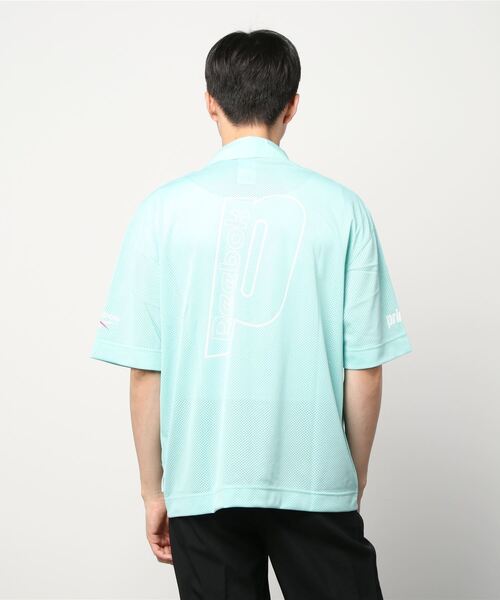 Reebok（リーボック）の「プリンス ポロシャツ / Prince Polo Shirt（ポロシャツ・メンズ・ミント/イエロー・LARGE/MEDIUM/X-SMALL/XXX-LARGE/X-LARGE/XX-LARGE/SMALL）」の4枚目の写真
