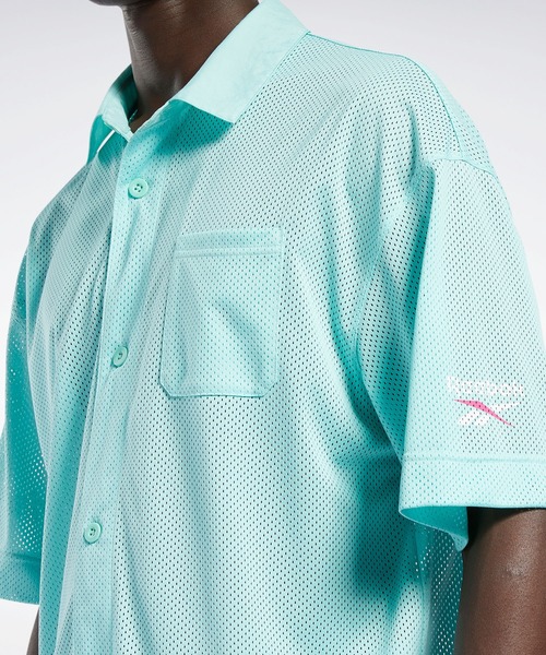 Reebok（リーボック）の「プリンス ポロシャツ / Prince Polo Shirt（ポロシャツ・メンズ・ミント/イエロー・LARGE/MEDIUM/X-SMALL/XXX-LARGE/X-LARGE/XX-LARGE/SMALL）」の15枚目の写真