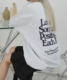 UNE MANSION | デイオーバーフィットトレーナー(Tシャツ/カットソー)