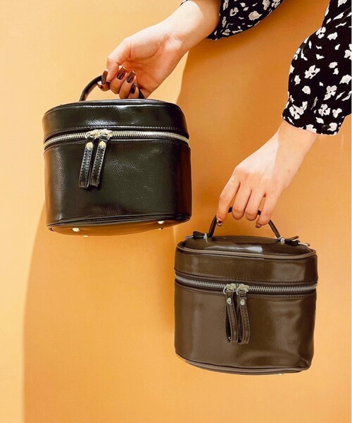 ESPERANZA(エスペランサ)の「【内ポケット有】2WAYショルダーバニティBAG(ショルダーバッグ・レディース・ブラック/ブラウン系・FREE)」の10枚目の写真
