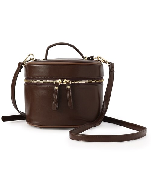 ESPERANZA(エスペランサ)の「【内ポケット有】2WAYショルダーバニティBAG(ショルダーバッグ・レディース・ブラック/ブラウン系・FREE)」の11枚目の写真