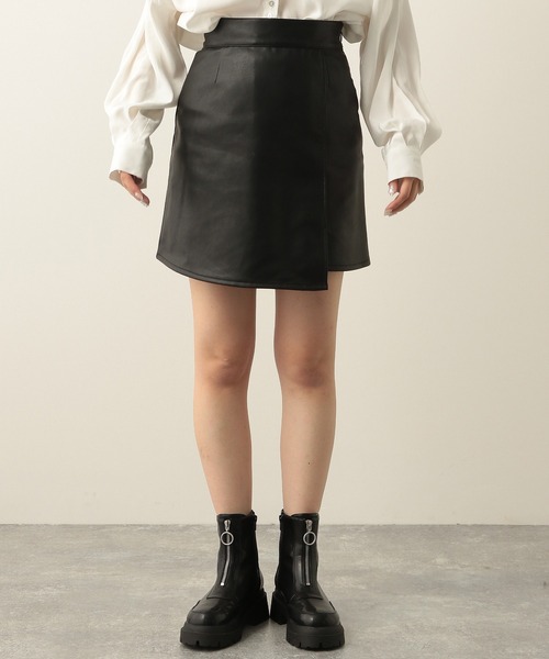 Heather(ヘザー)の「winterラップミニスカート 239665(スカート・レディース・ブラック系その他/ブラウン系その他/ブラック・S/M)」の16枚目の写真